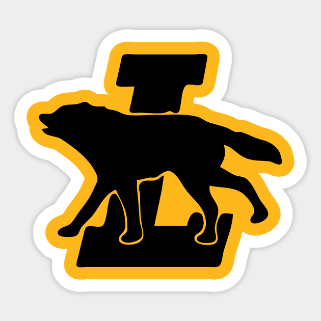 WolfPack Pride Sticker by PitScorpion